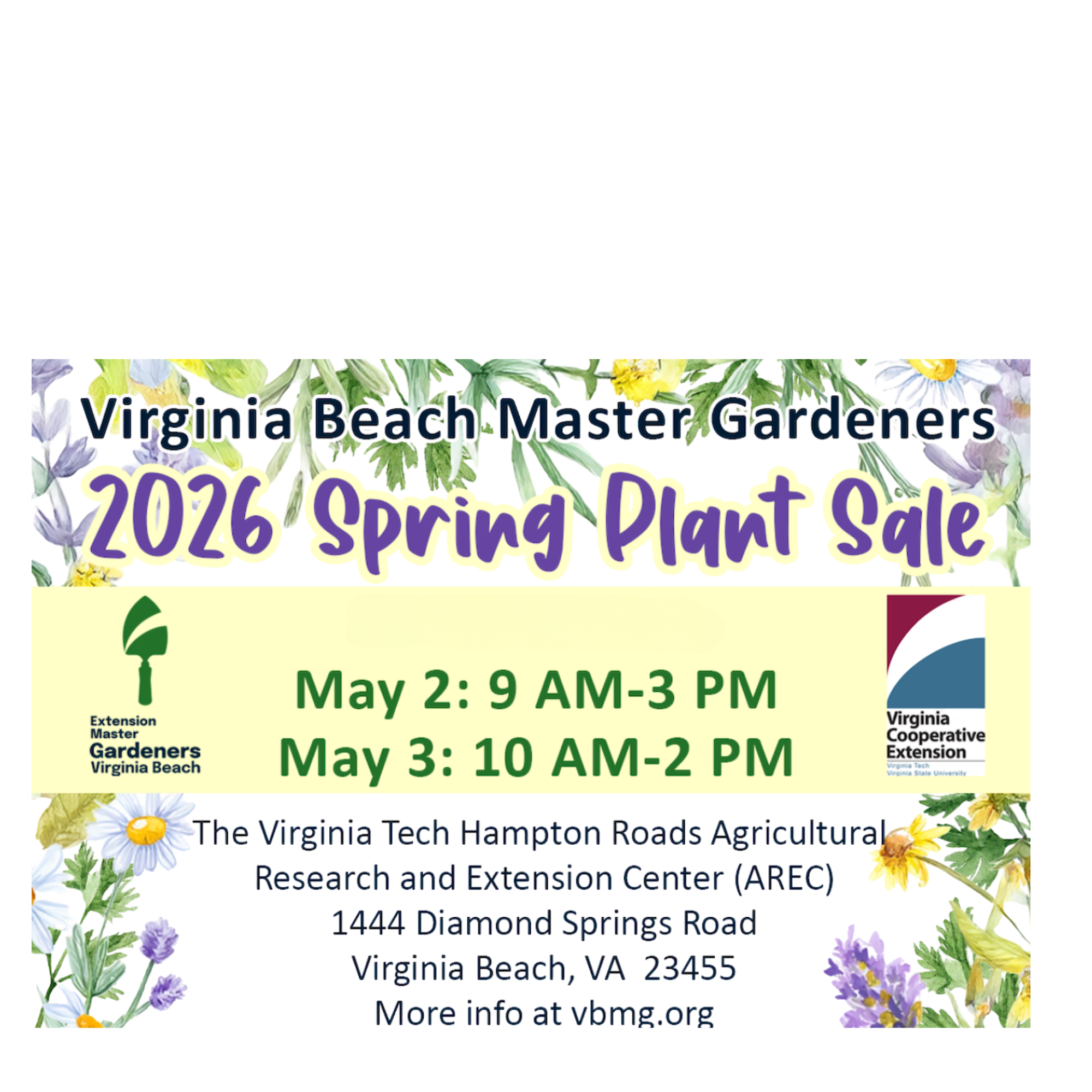 Spring Plant Sale