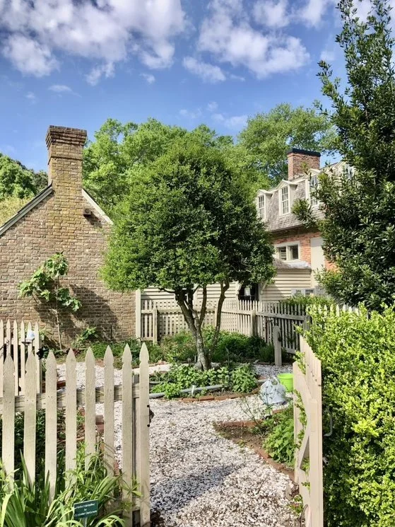 Herb gardens at Francis Land House