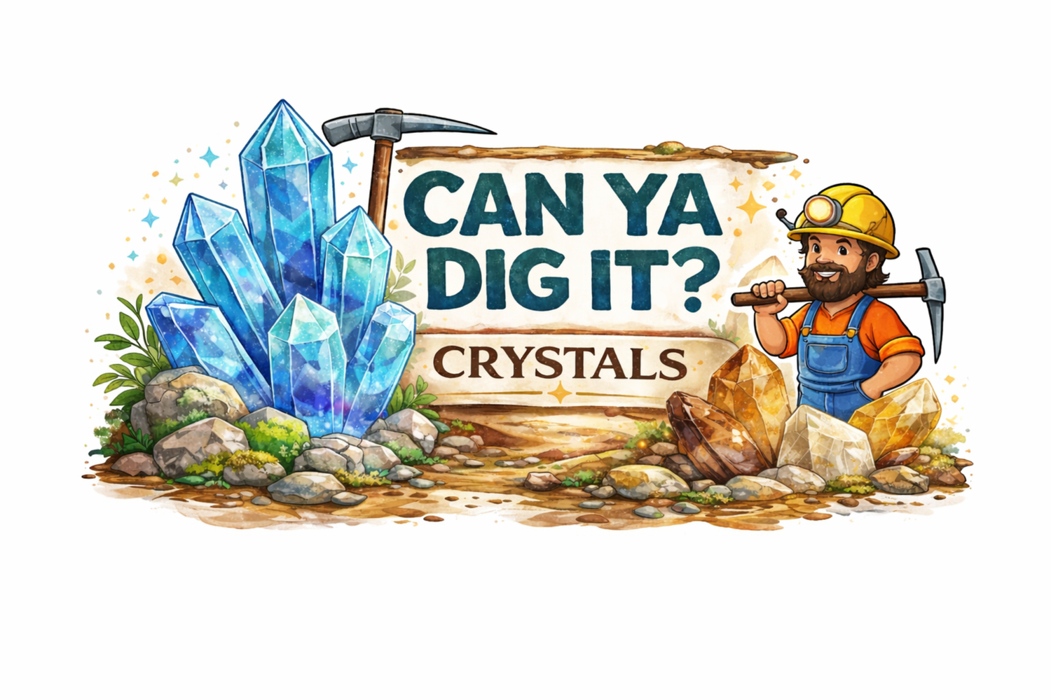 Can Ya Dig It Crystals