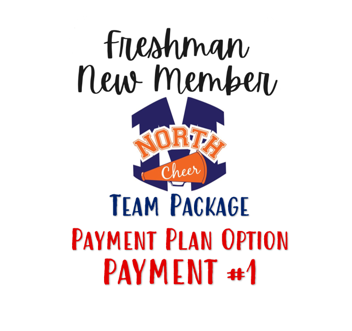 New Members Freshman/J.V. Team Package PAYMENT #1
