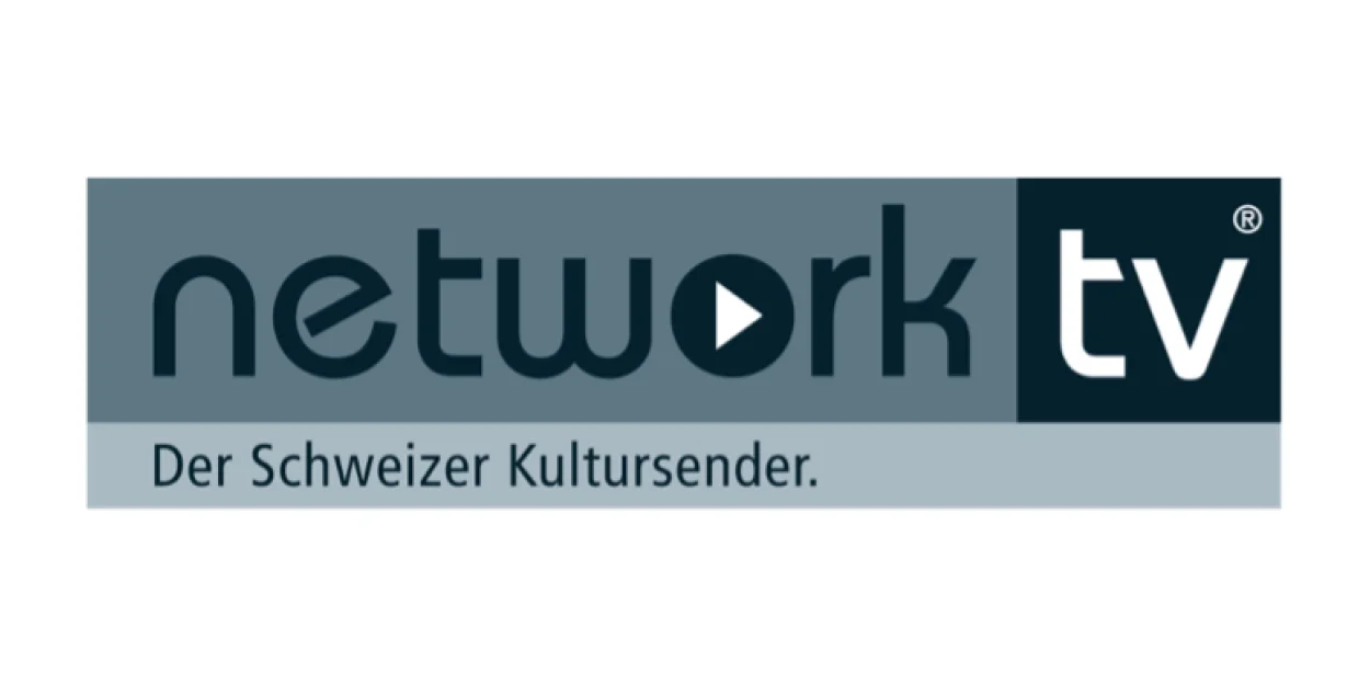 Logo of Network TV and the tagline in German 'Der Schweizer Kultursender'.