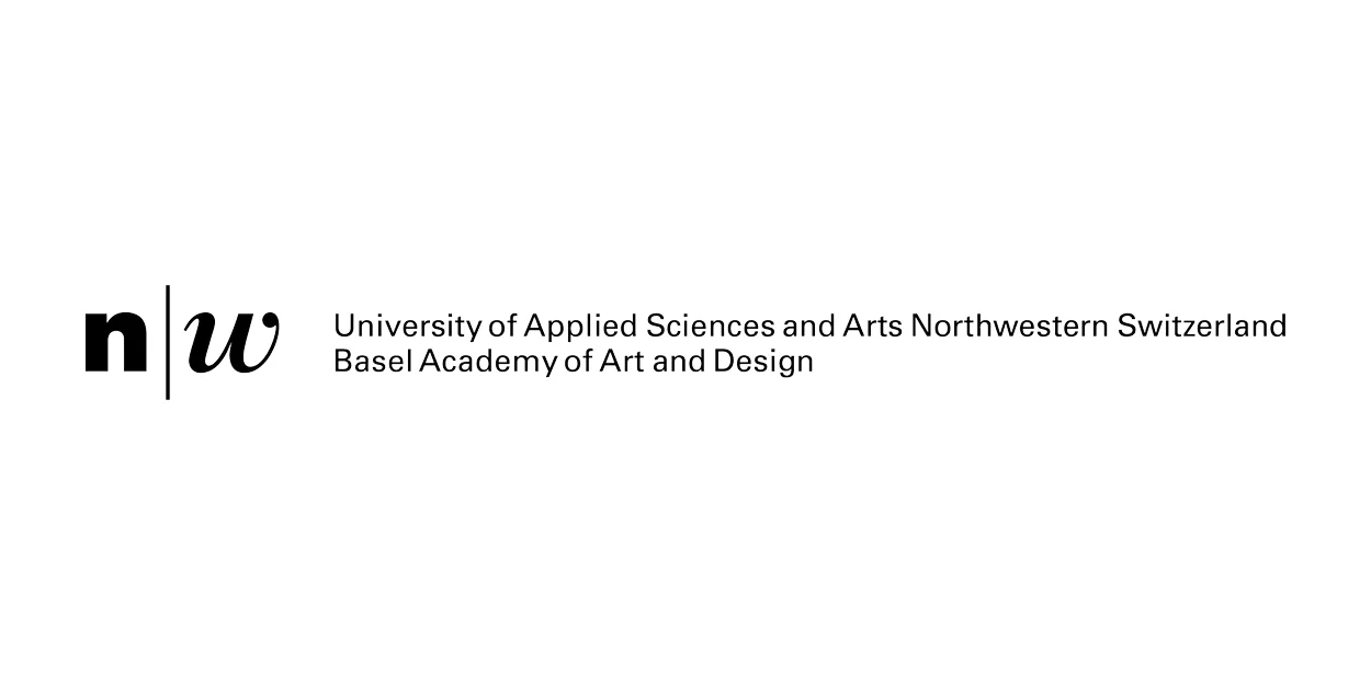 Logo of Northwestern Switzerland University of Applied Sciences and Arts, Basel Academy of Art and Design.