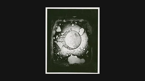 John Draper 1840: daguerreotype of the Moon showing surface detail – first astronomical photograph, New York University rooftop observatory