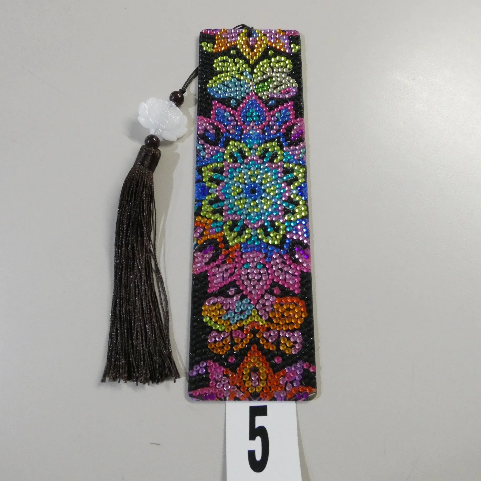 Mandala Diamond Painted Bookmarks