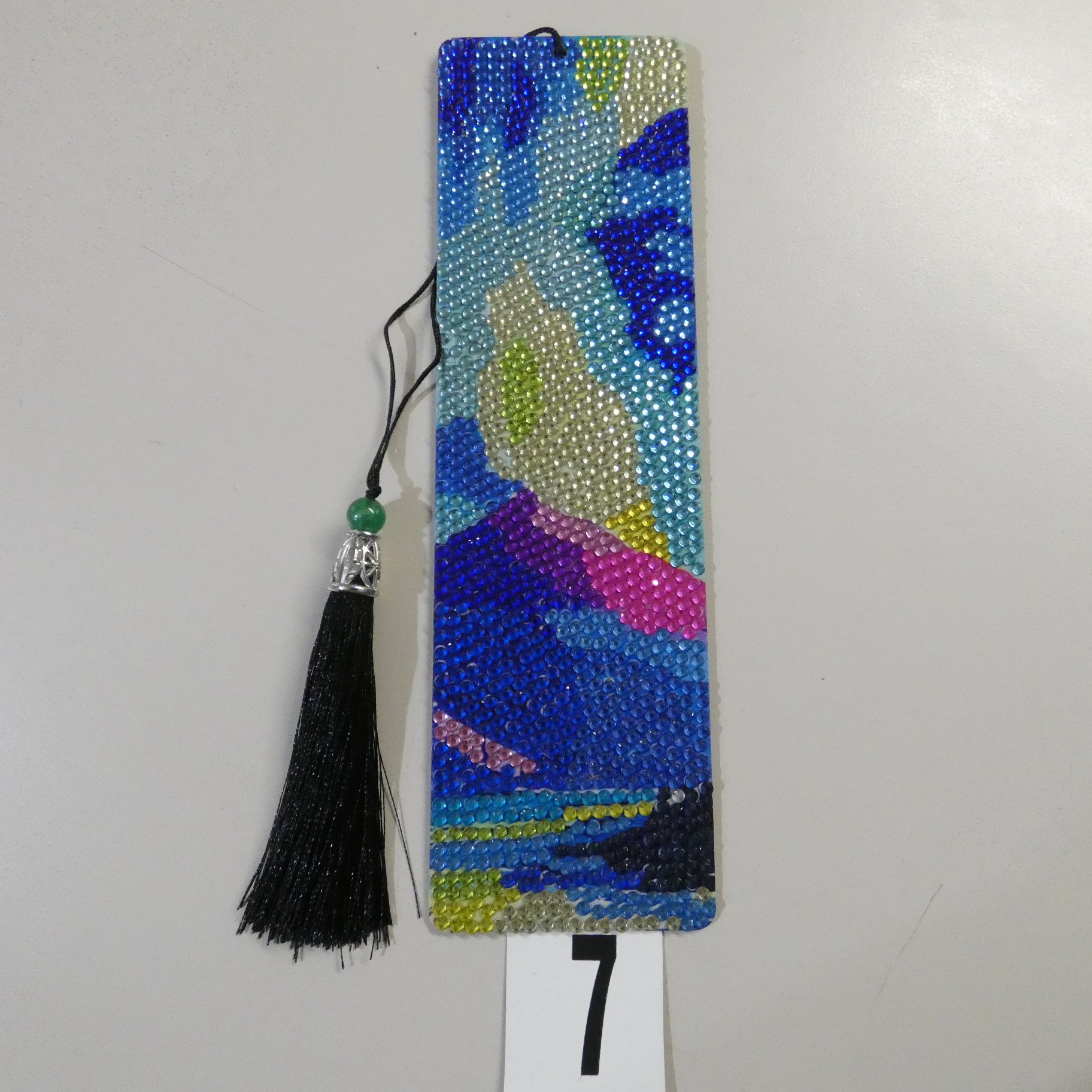 Aurora Borealis Diamond Painted Bookmark