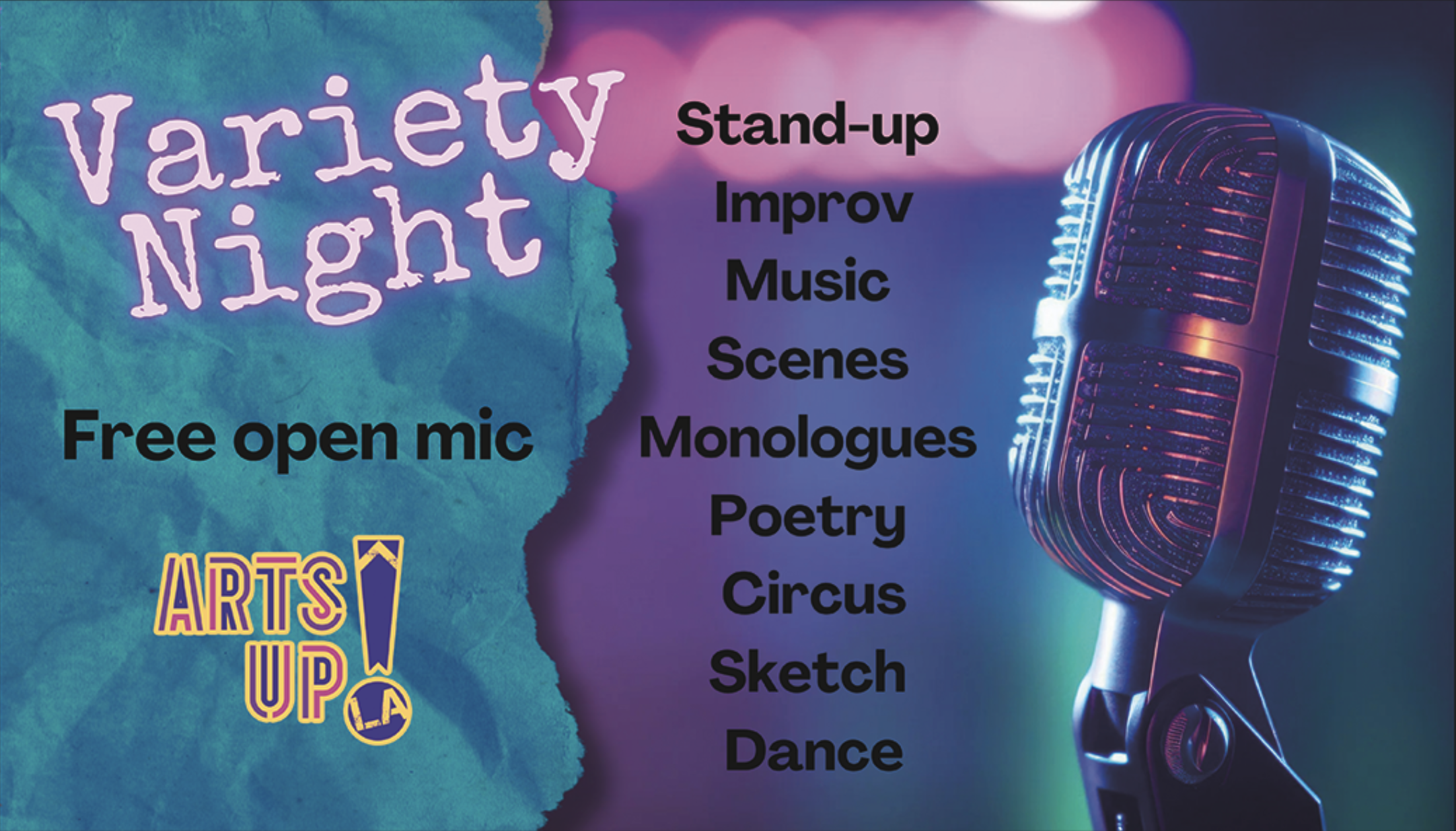 Variety Night Poster