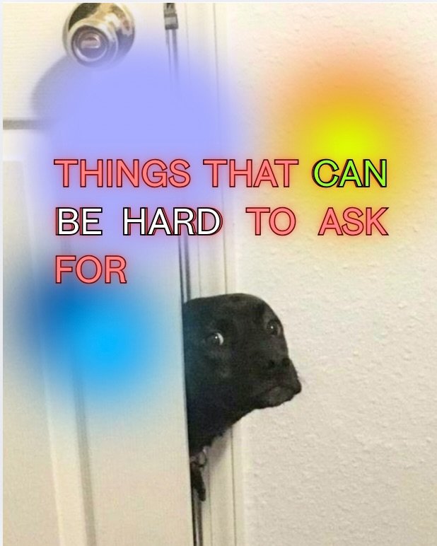 Sometimes, telling someone what I need is giving them a chance to do something they already want to do&hellip; Be there for me. Be well champions, I believe in you! 🐈