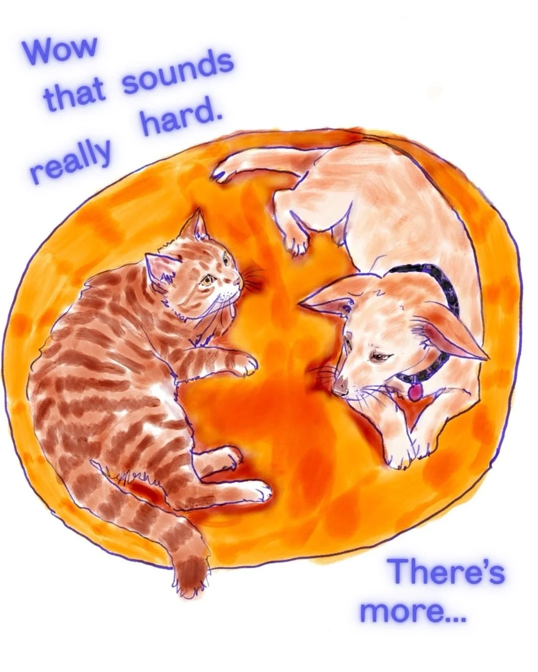 P.3 &mdash; the tales of Jelly the dog 🐶 and Guy the cat 🐈