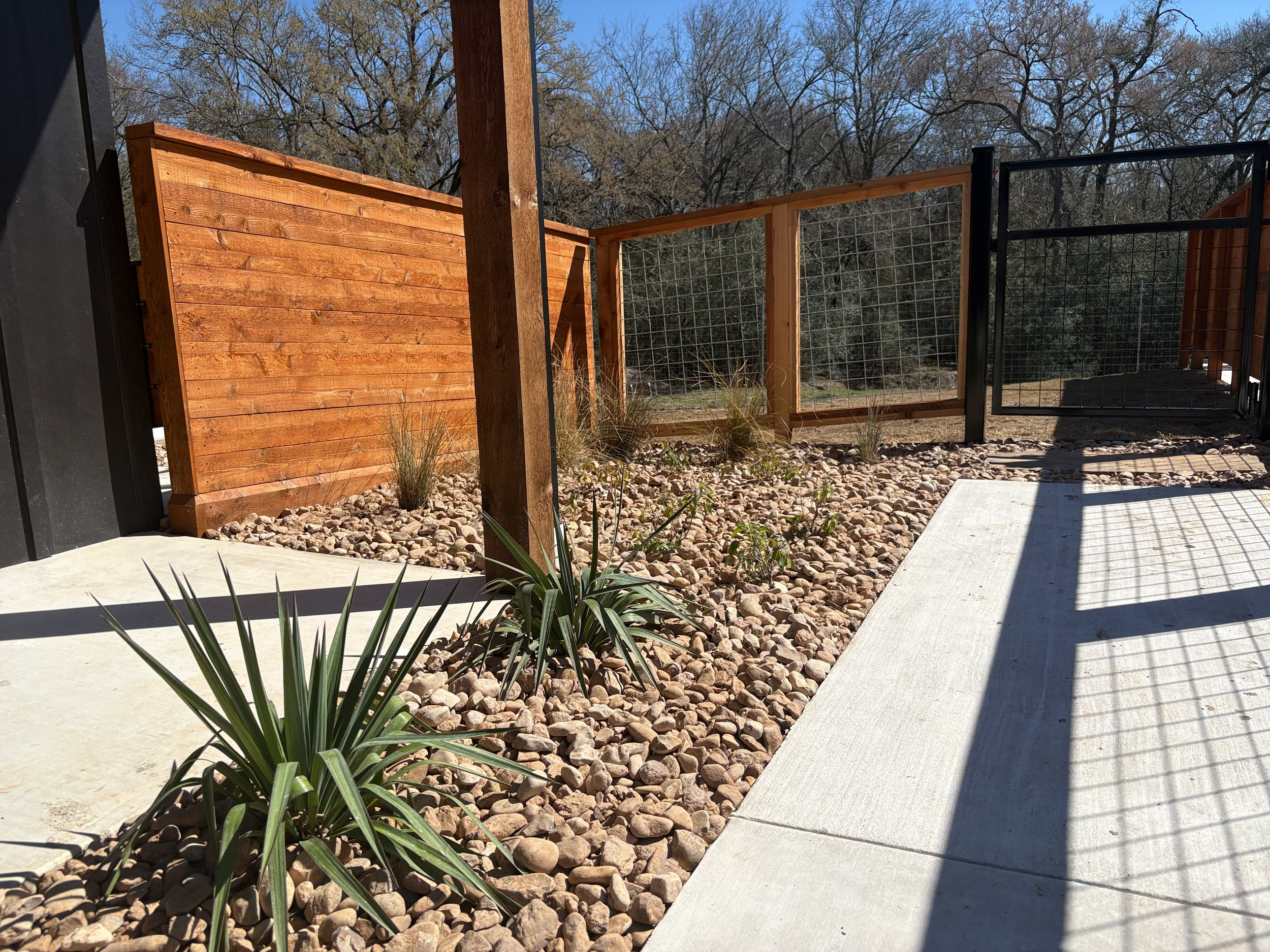 Katz project xerolandscaping and fence.png