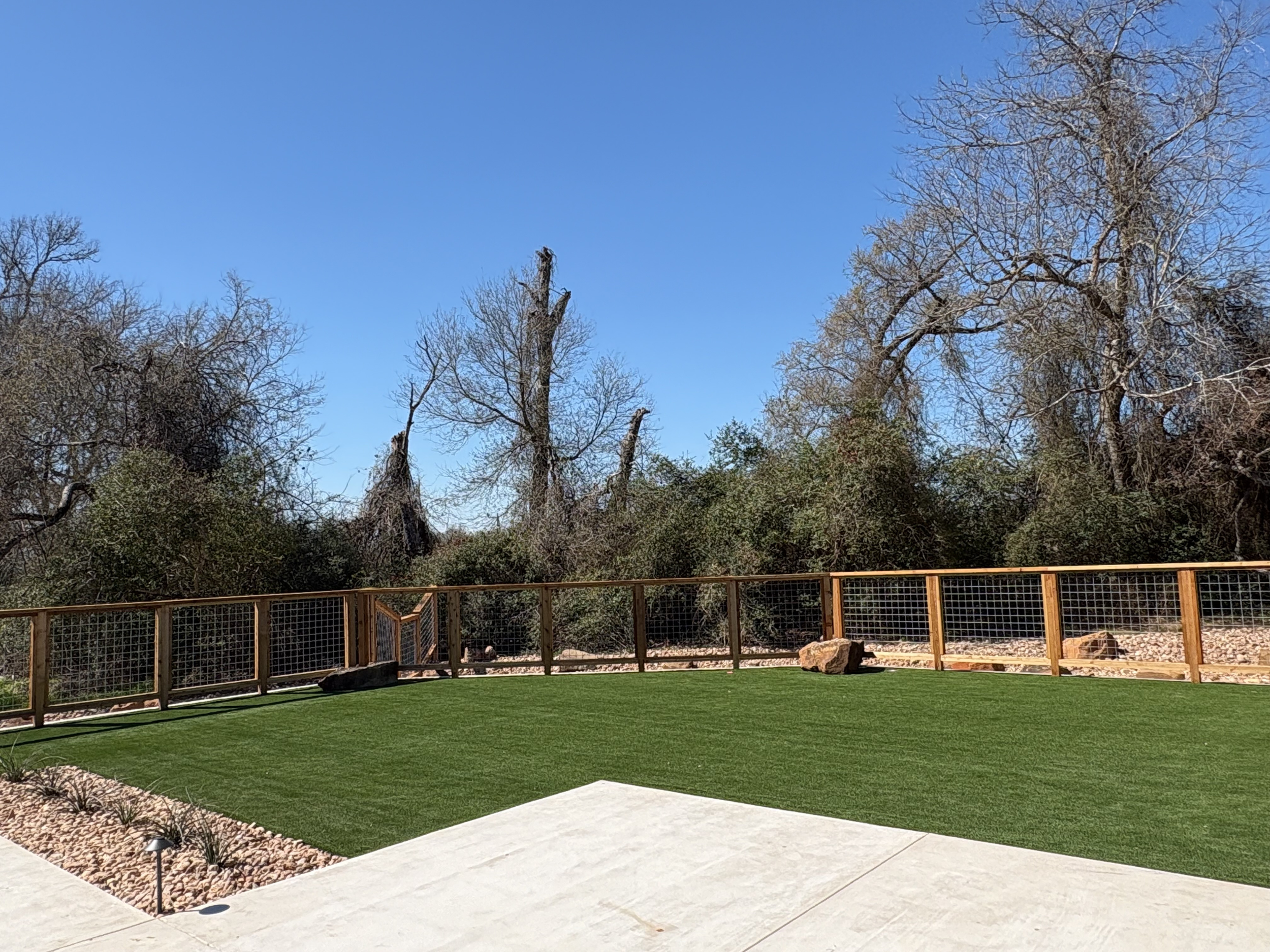 Katz project xerolandscaping, turf  and fence .png