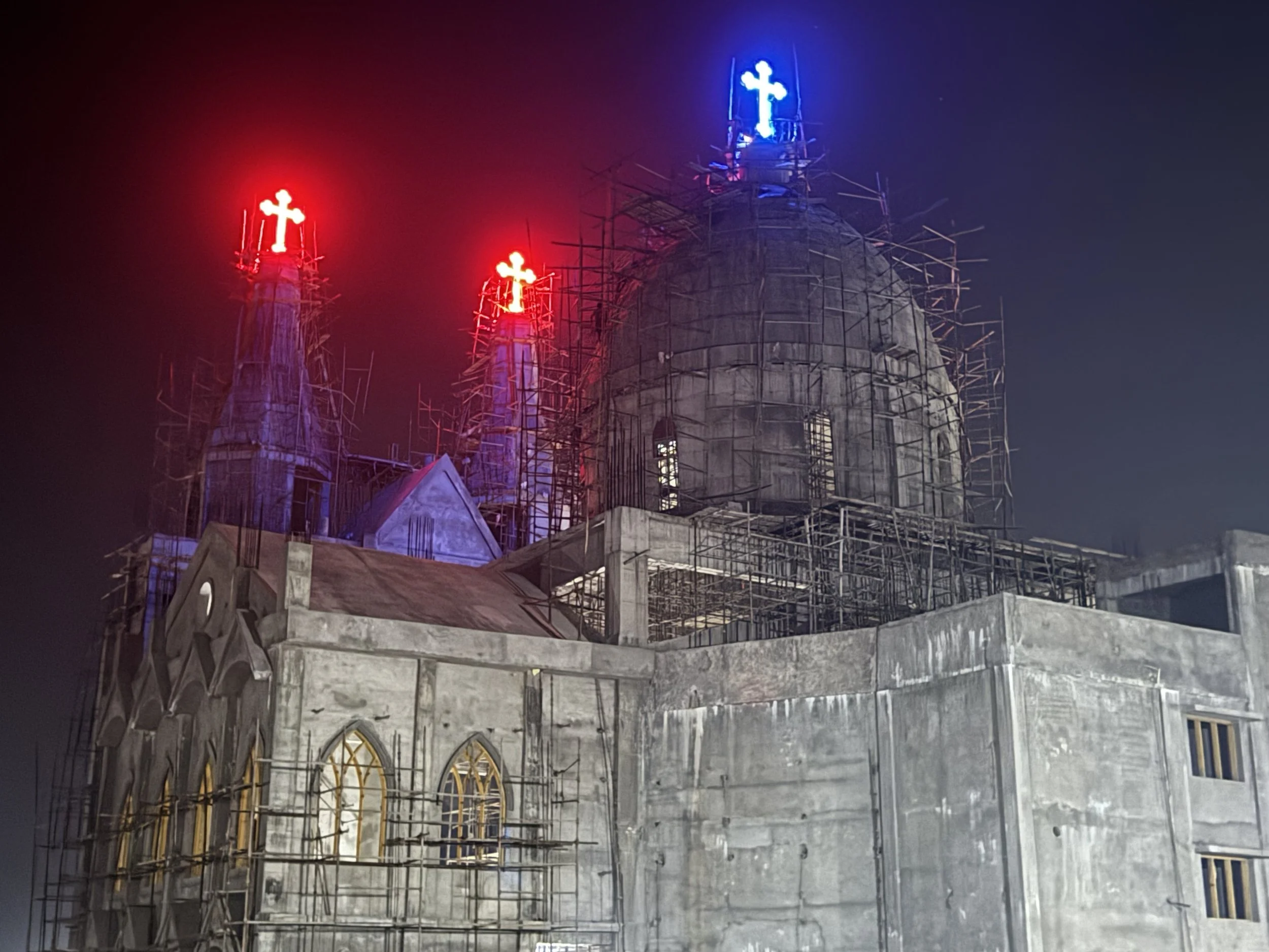 Installation of the Holy Crosses