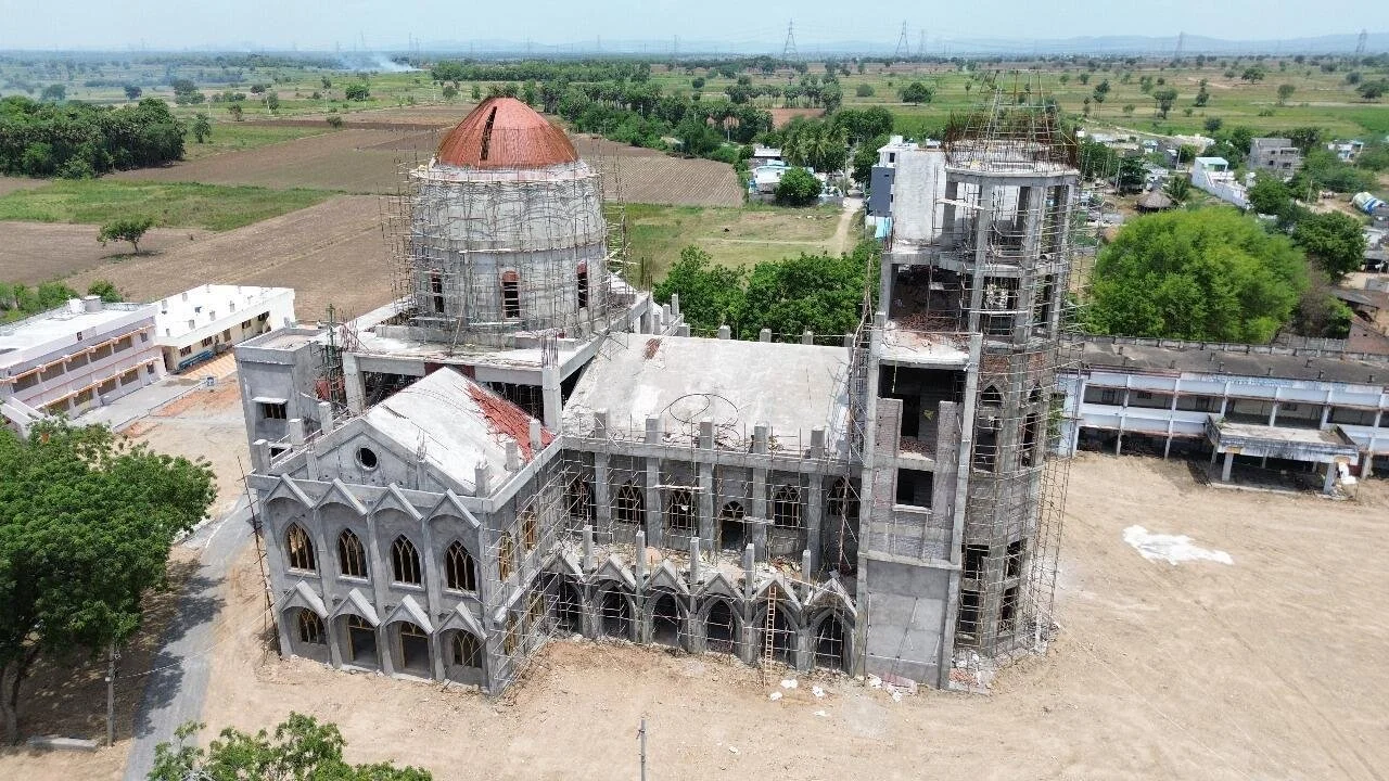 Church Construction in Progress