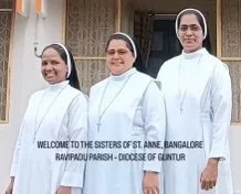 Sisters of Saint Ann, Bangalore, working in Ravipadu