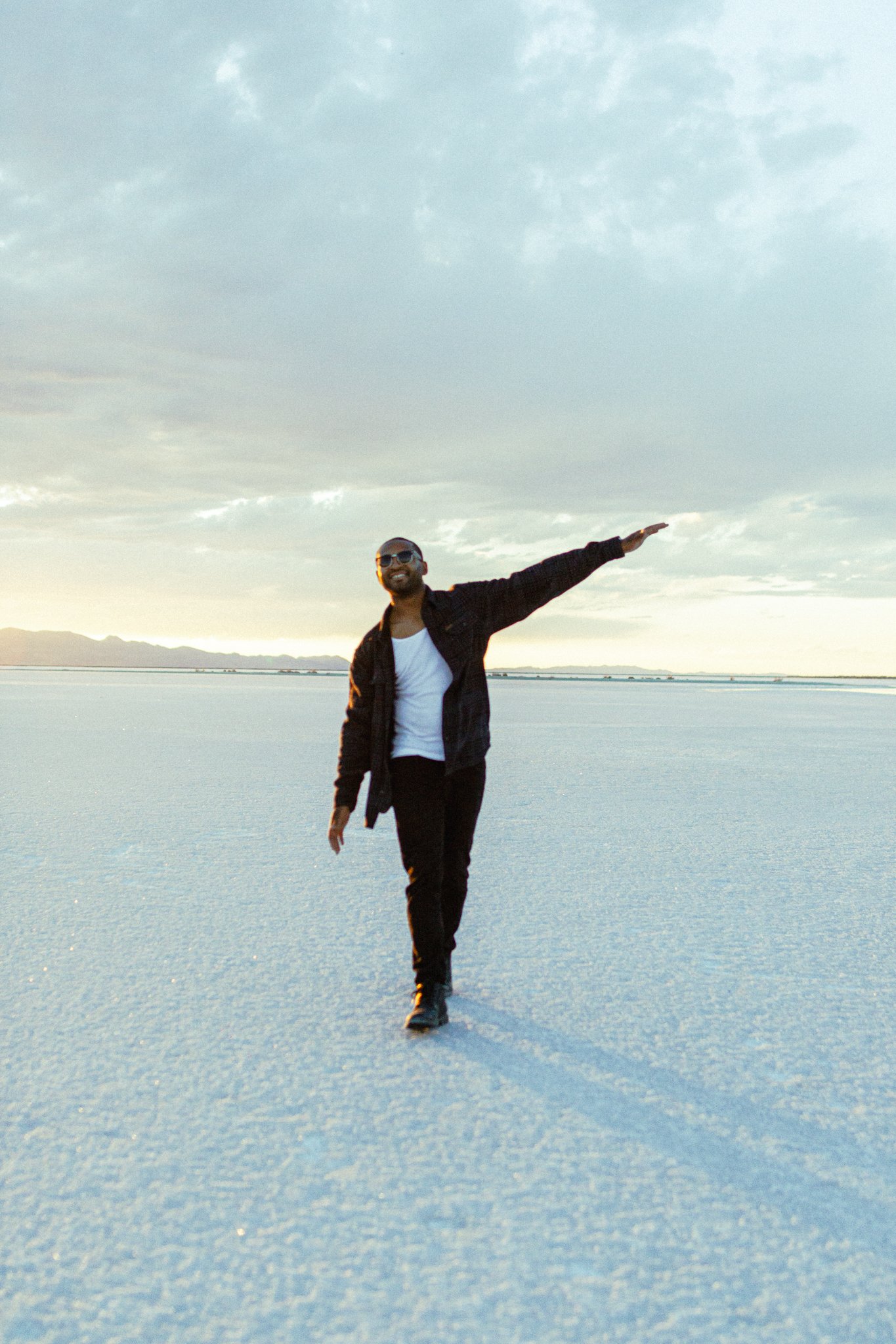 Highlight from live DJ set performed at the Salt Flats located in Utah