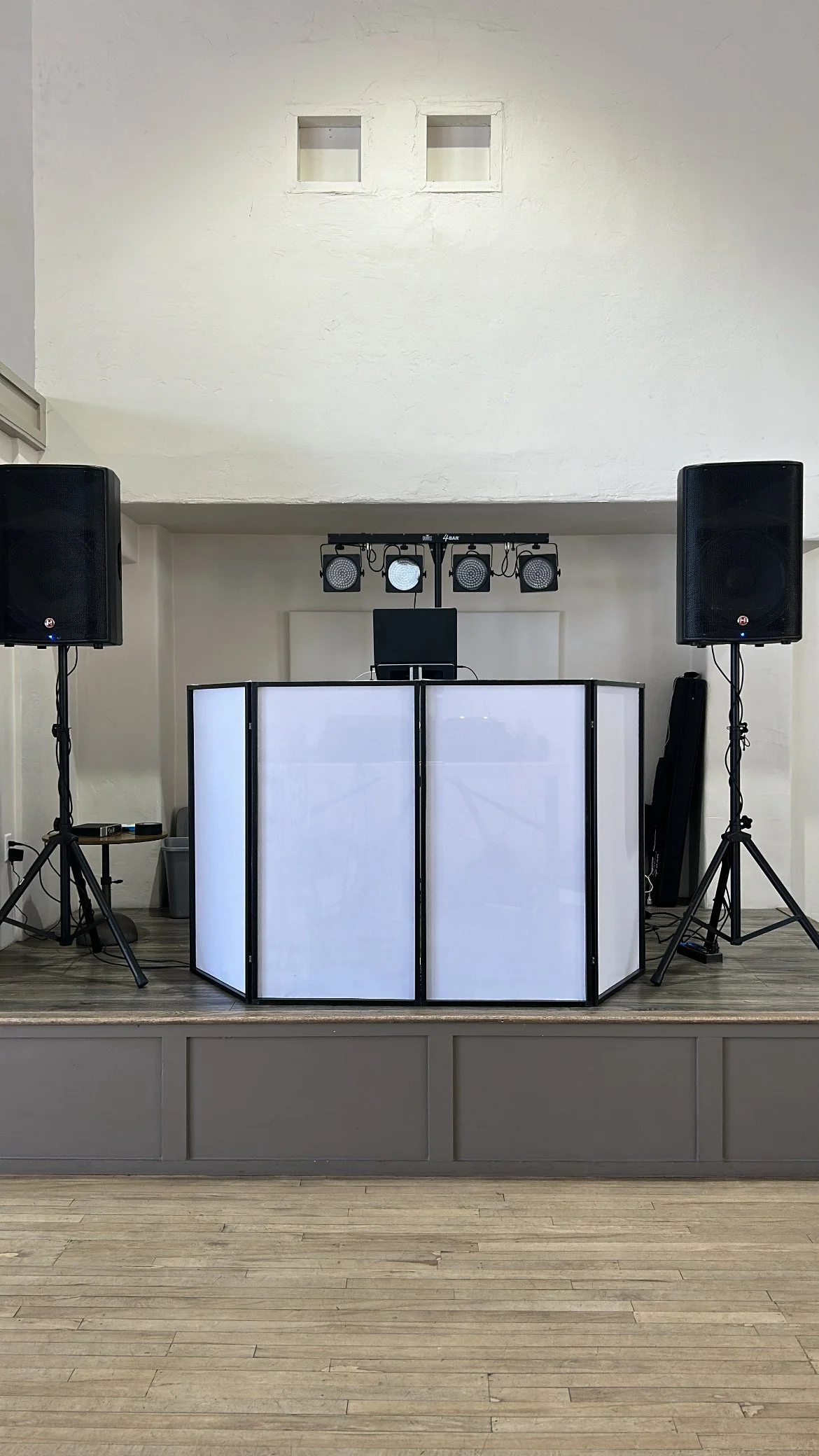 Ceremony/ Wedding DJ Setup