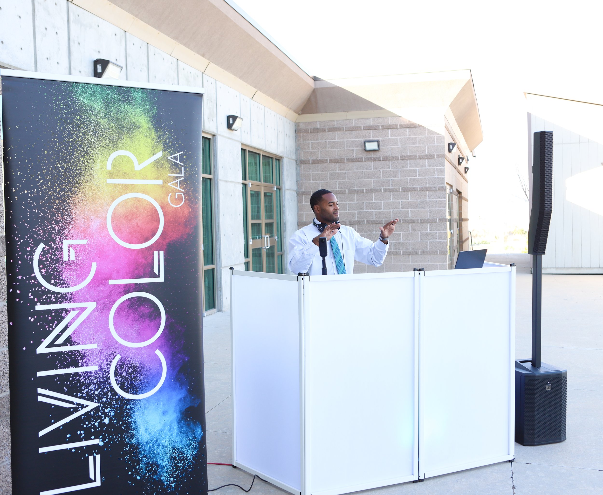 Djing Corporate Gala "Living Color" in Salt lake County, Utah