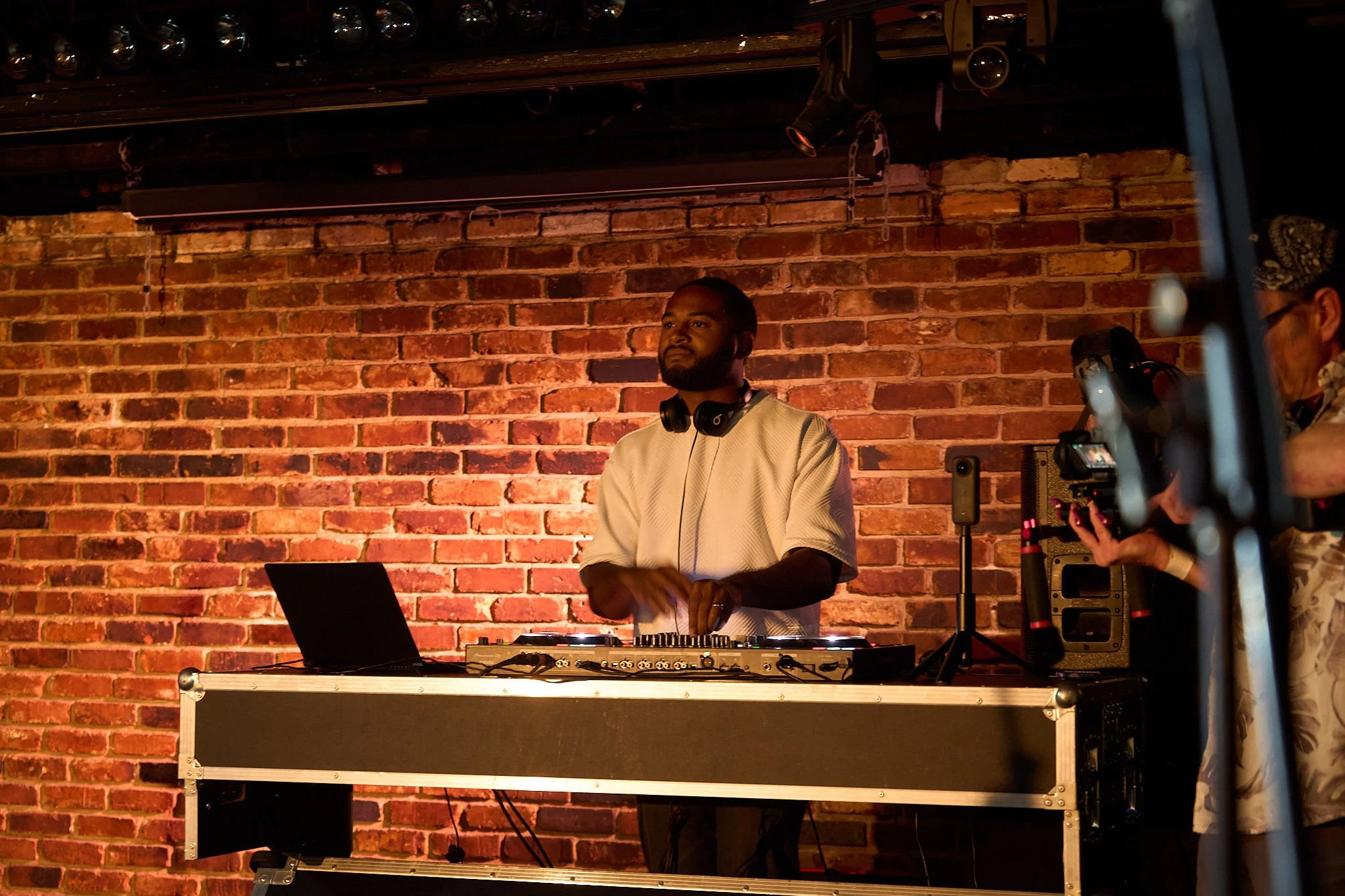 DJing a Fashion/ Award show in Vancouver, Canada
