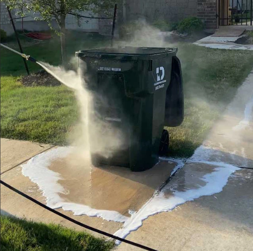 Trash Can Cleaning