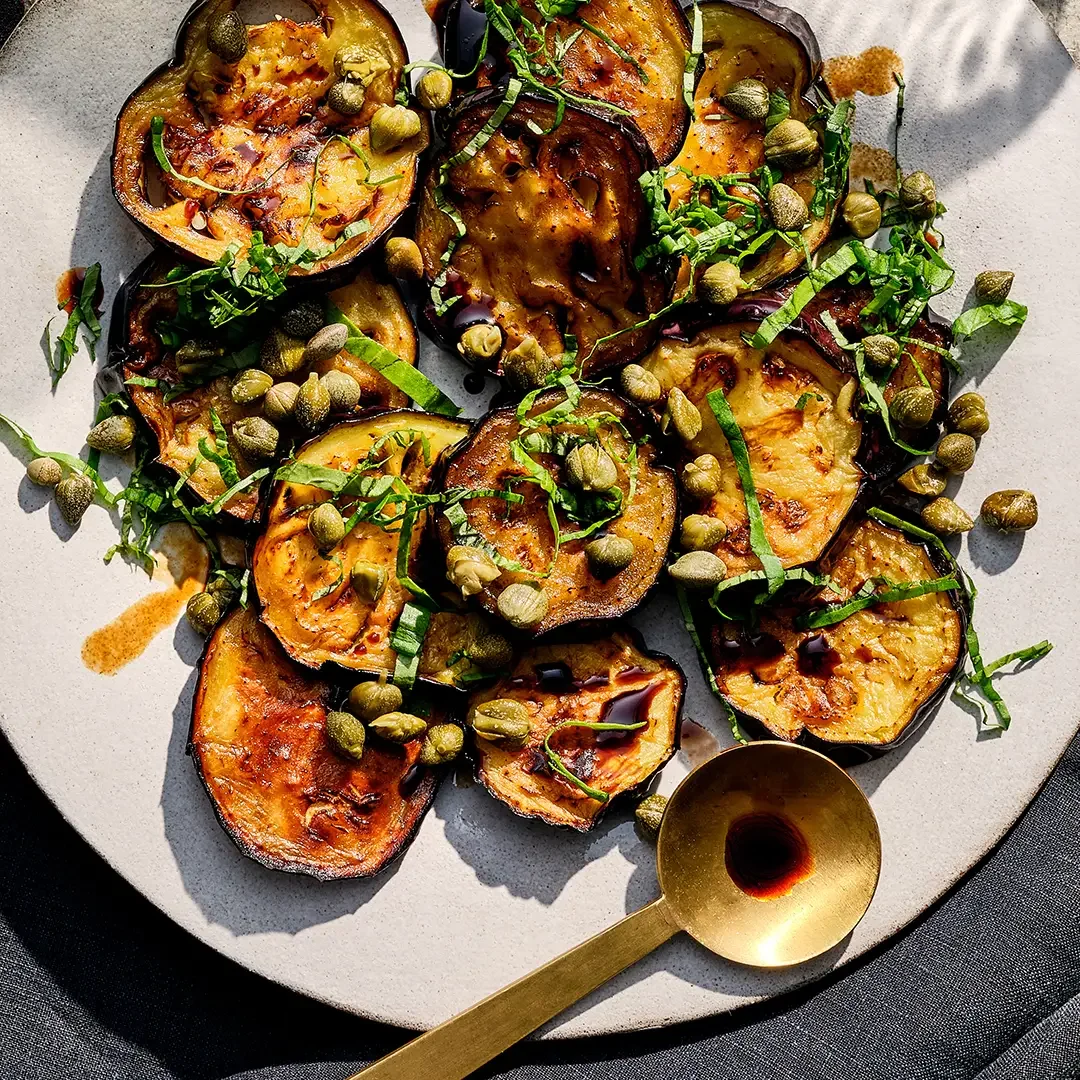 Roasted Eggplant w/ Tahini