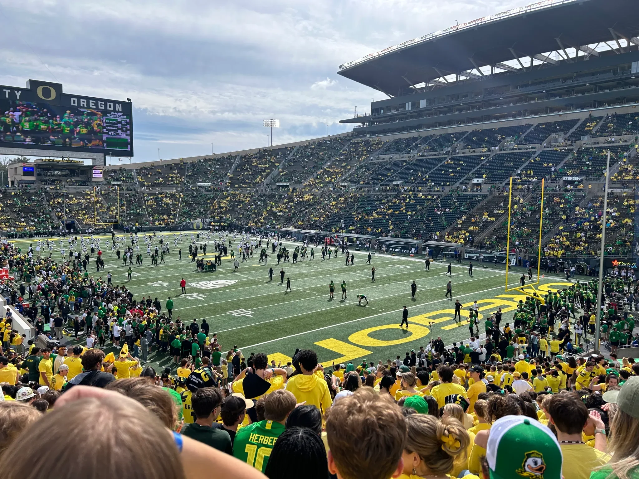 University of Oregon Coursework