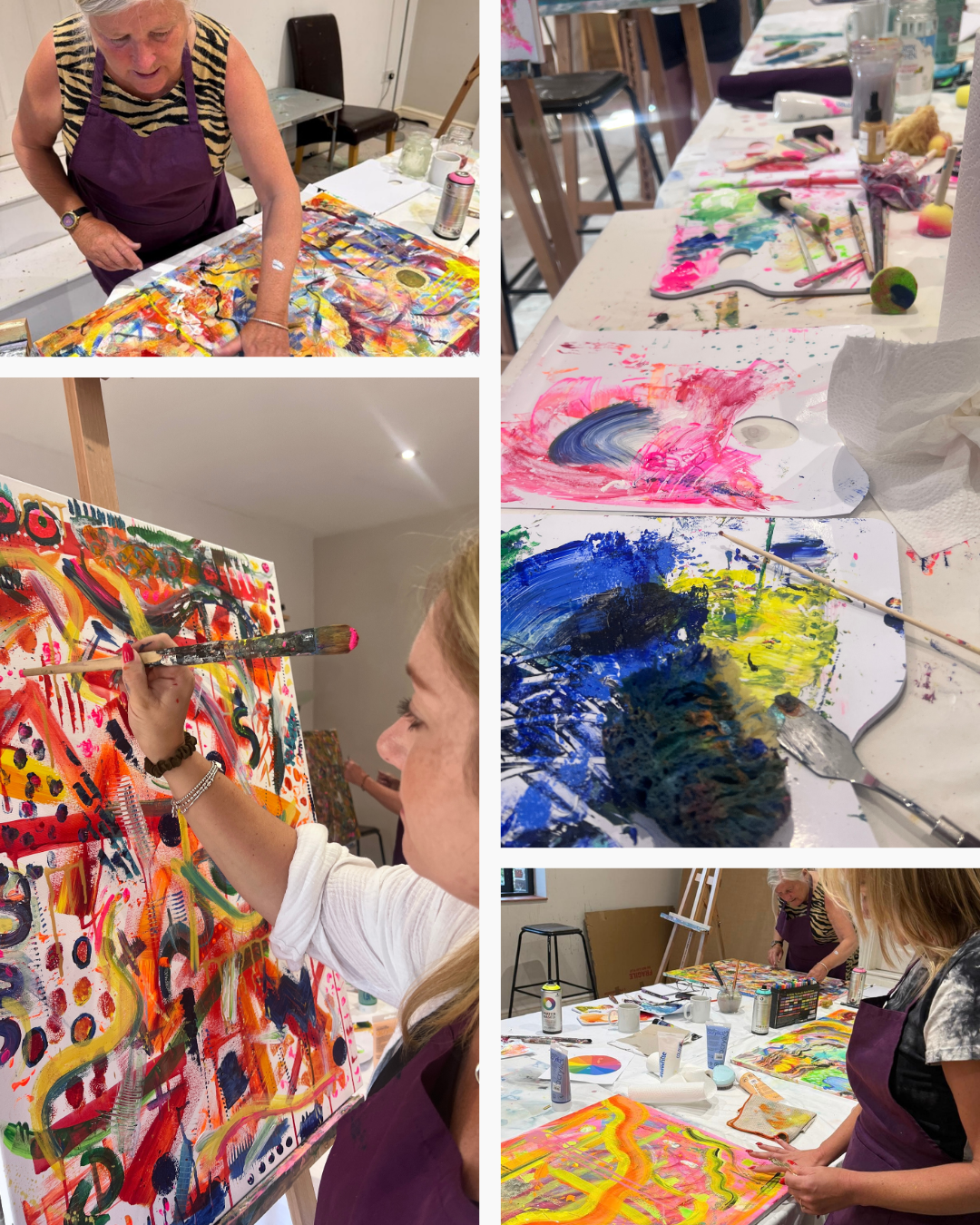 Abstract Painting &amp; Mixed Media