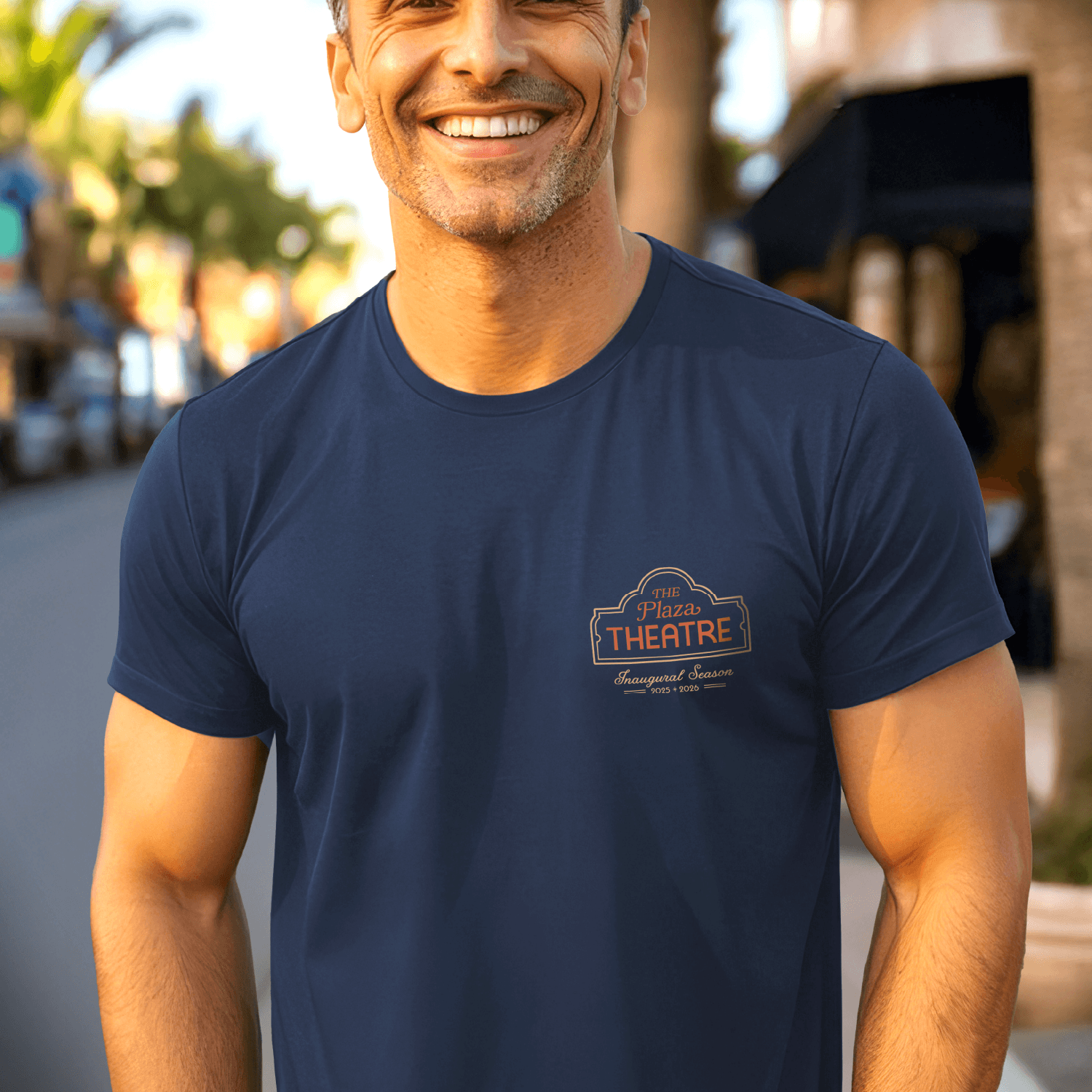 T-shirt_VertSign_Navy_MODELFRONT.png