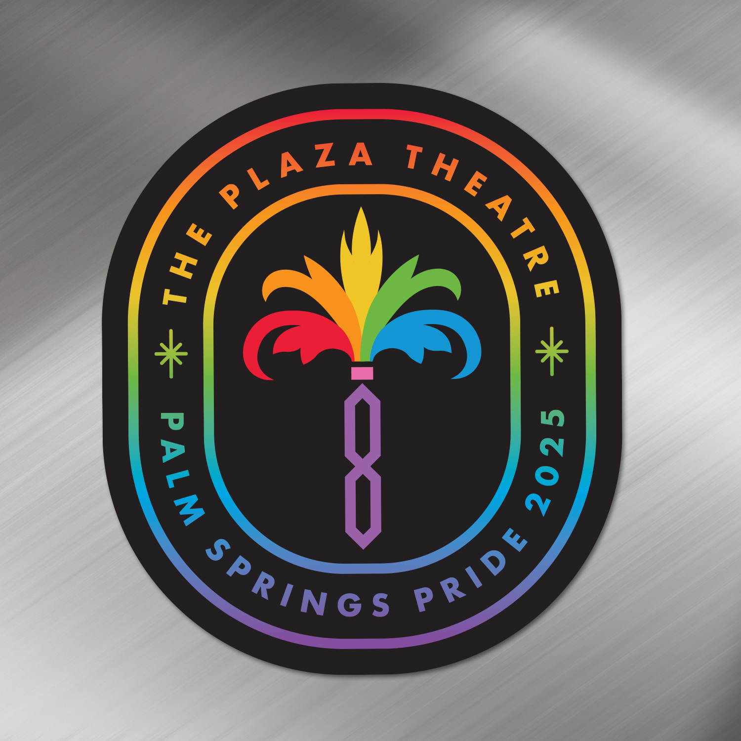 Plaza Palm Pride Magnet