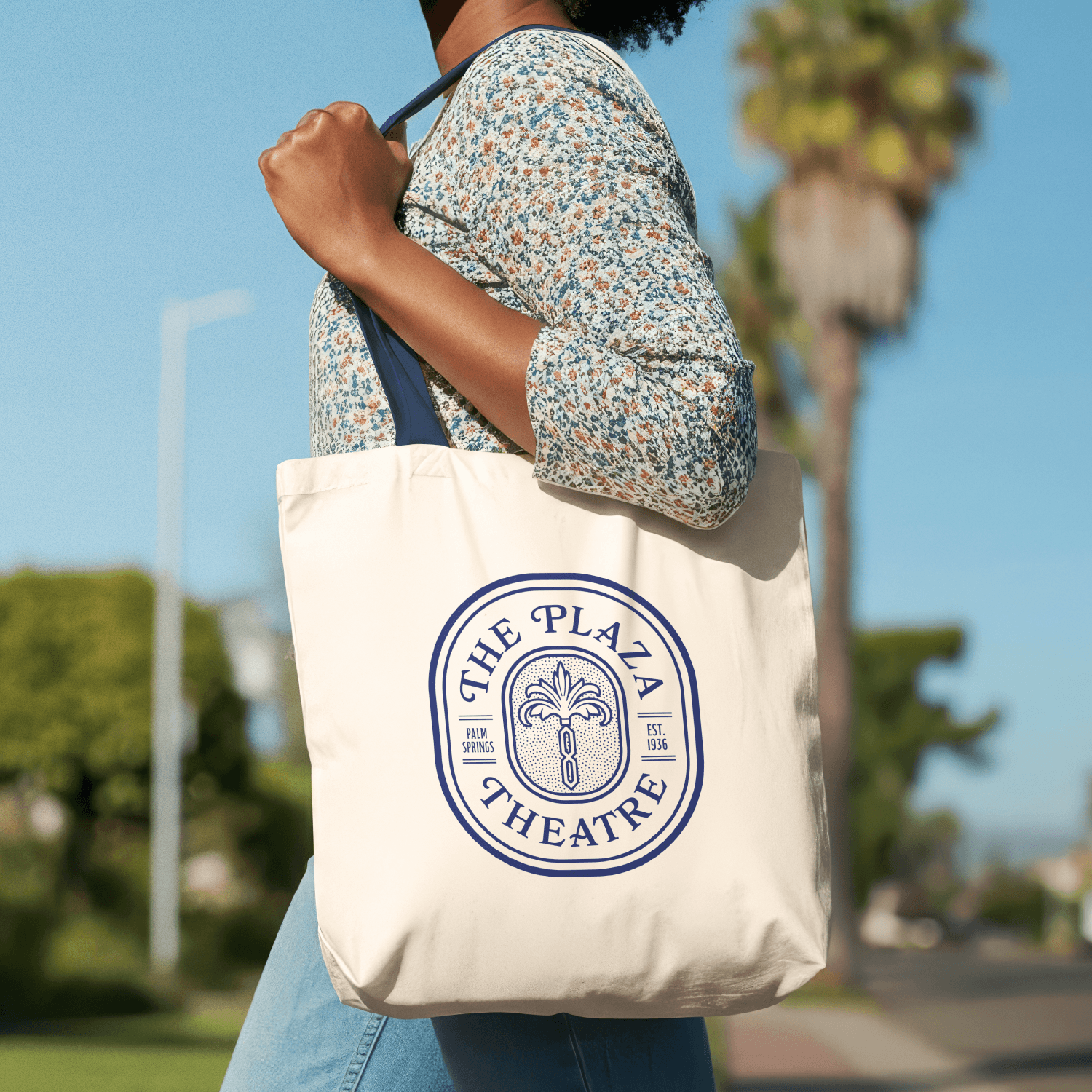 The Plaza Palm Tote