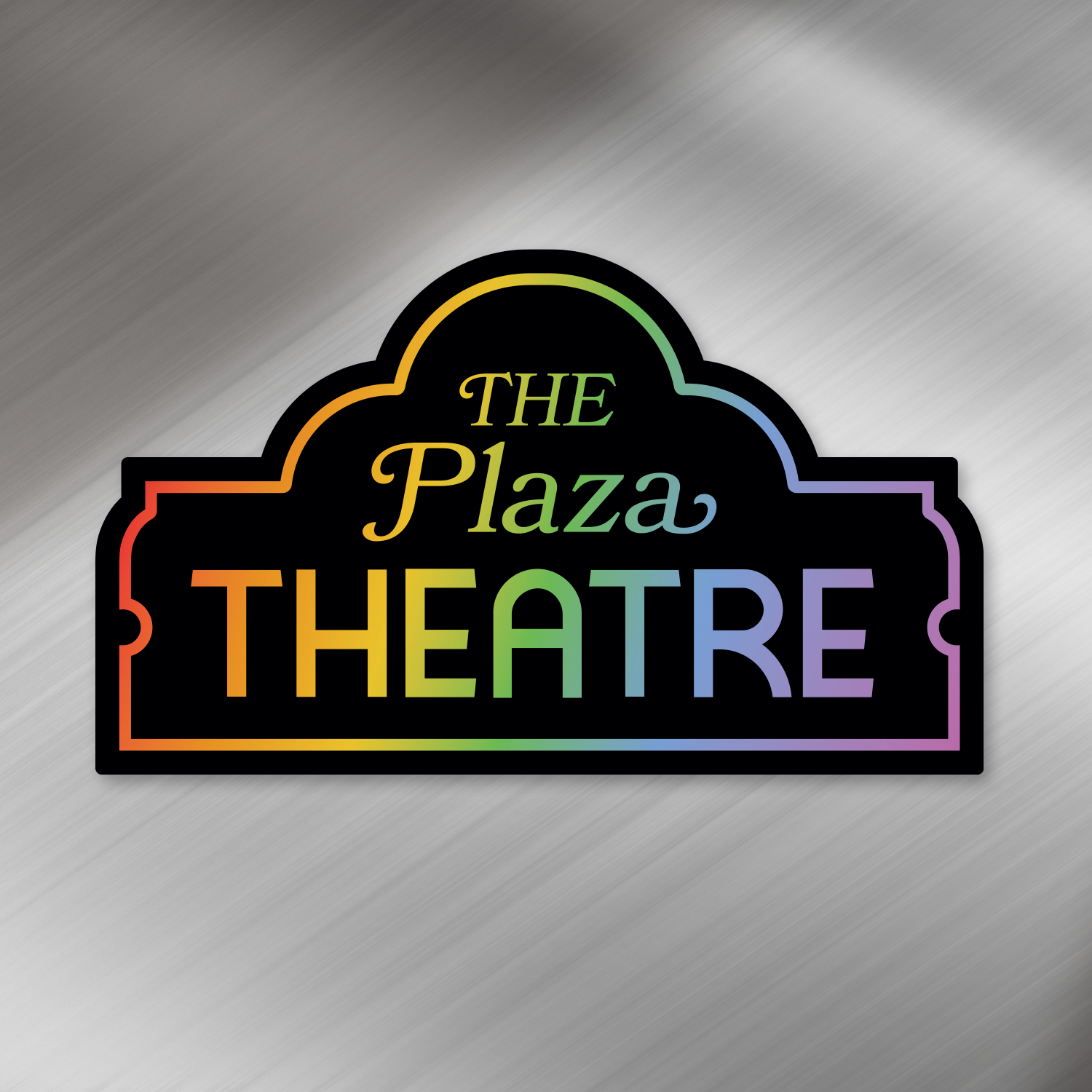 The Plaza Theatre Rainbow Magnet