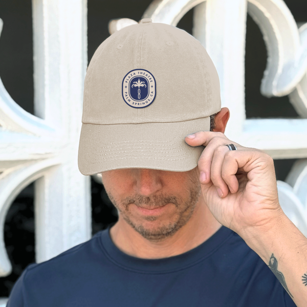 The Plaza Palm Dad Hat - Khaki