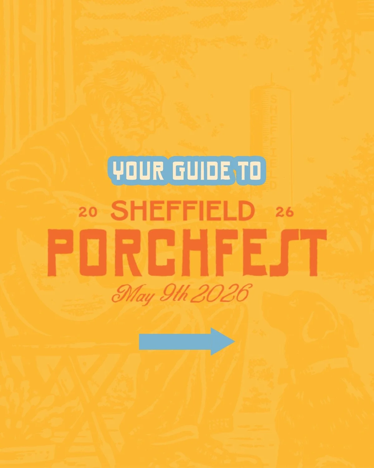The inaugural Sheffield PorchFest is almost here!

Swipe through to find tips, a map, and schedule to make sure you can make the most of this weekend. 💪