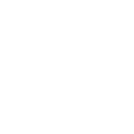 Black checkmark inside a white badge-shaped outline