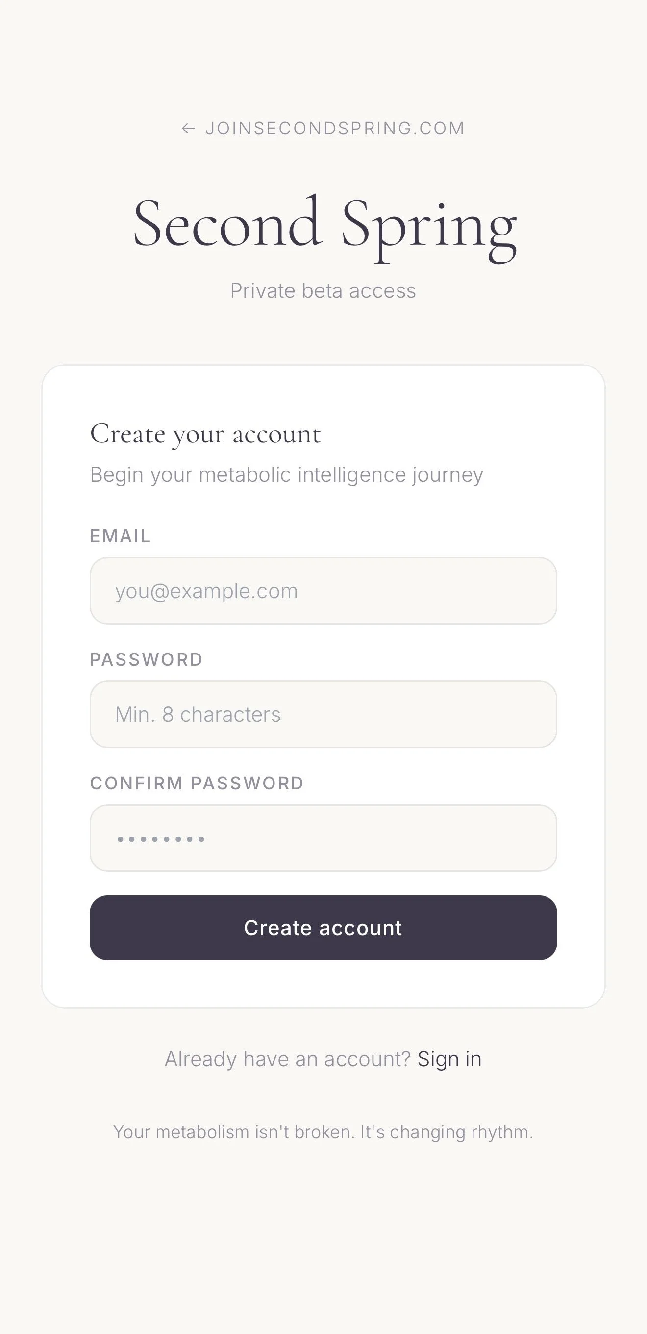 Second Spring app tracking metabolic signals for women in perimenopause