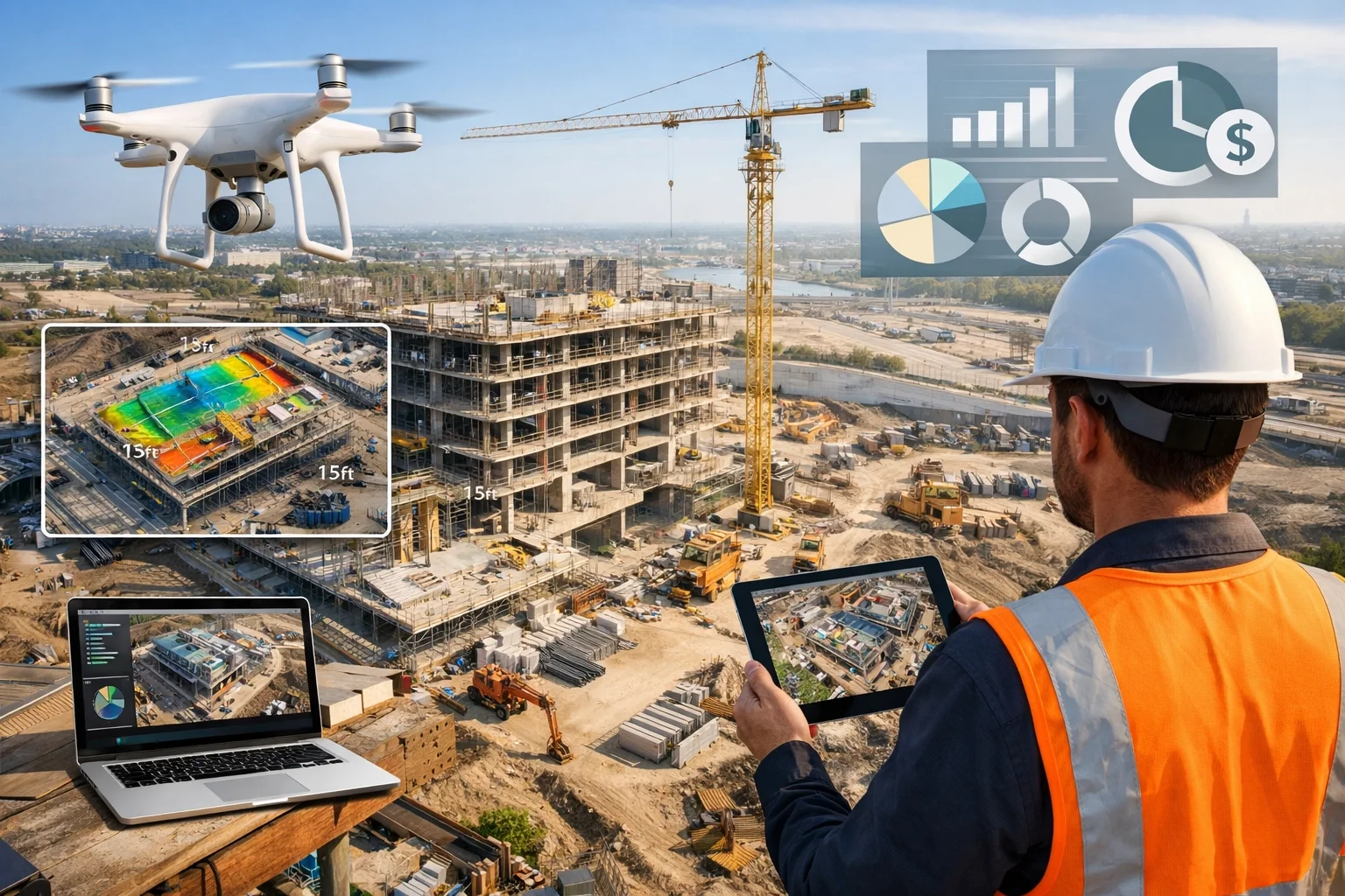 Construction Site Visual Intelligence: 7 Ways Aerial Monitoring Saves You Time and Money (That You're Not Using Yet)