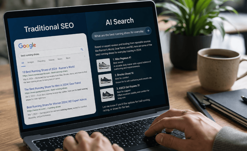 Difference Between Traditional SEO and AI Search Optimization​