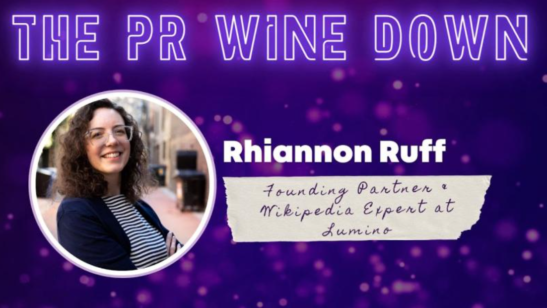 The PR Wine Down: A Guide to Wikipedia & Crisis Management for PR Pros