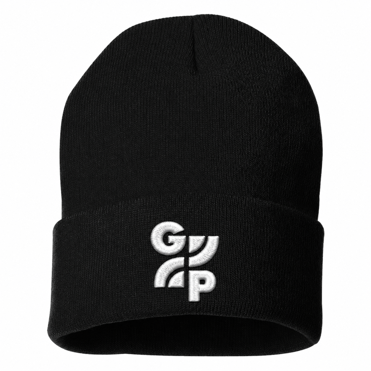 Cuffed Beanie — Black