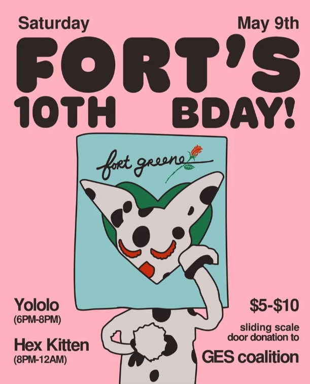 FORT GREENE'S 10TH BDAY PARTY