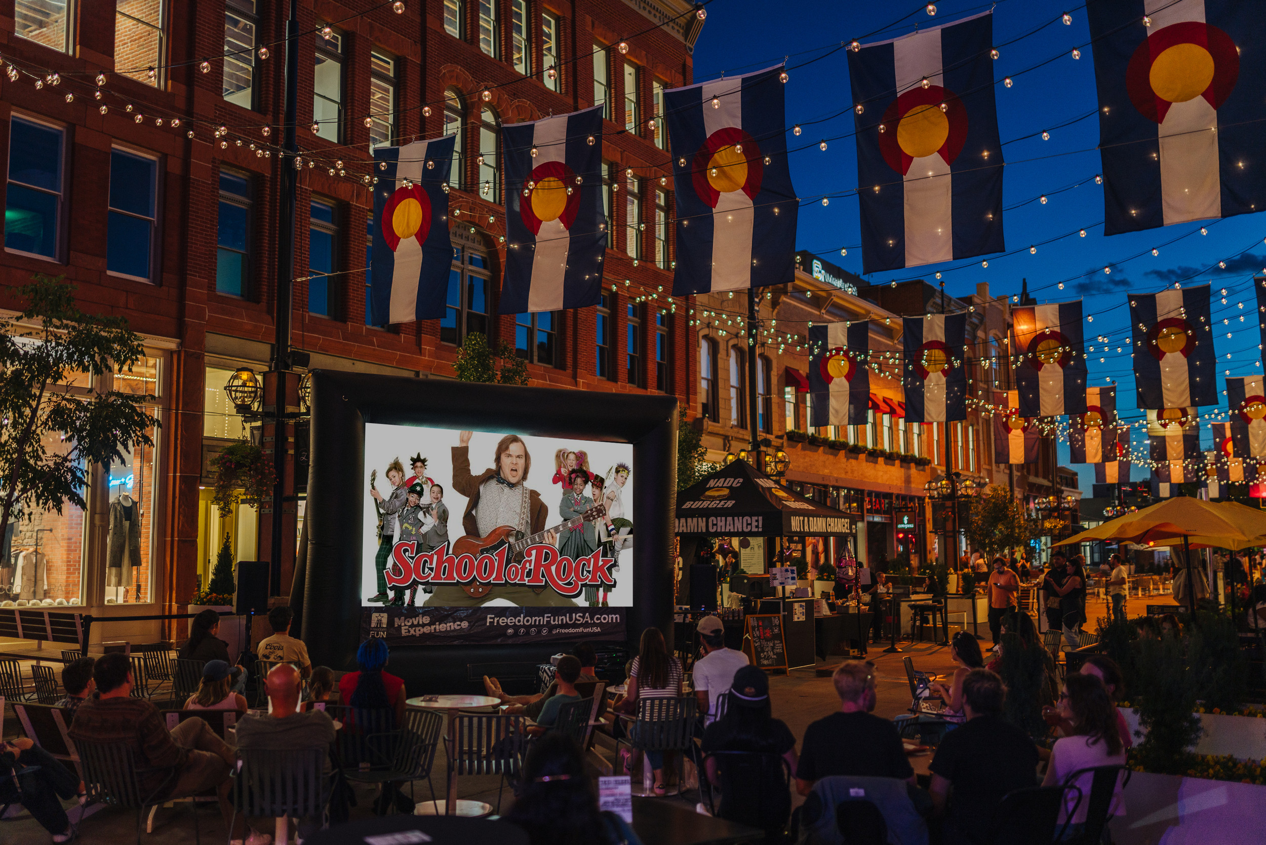 MOVIE NIGHT ON THE BLOCK
