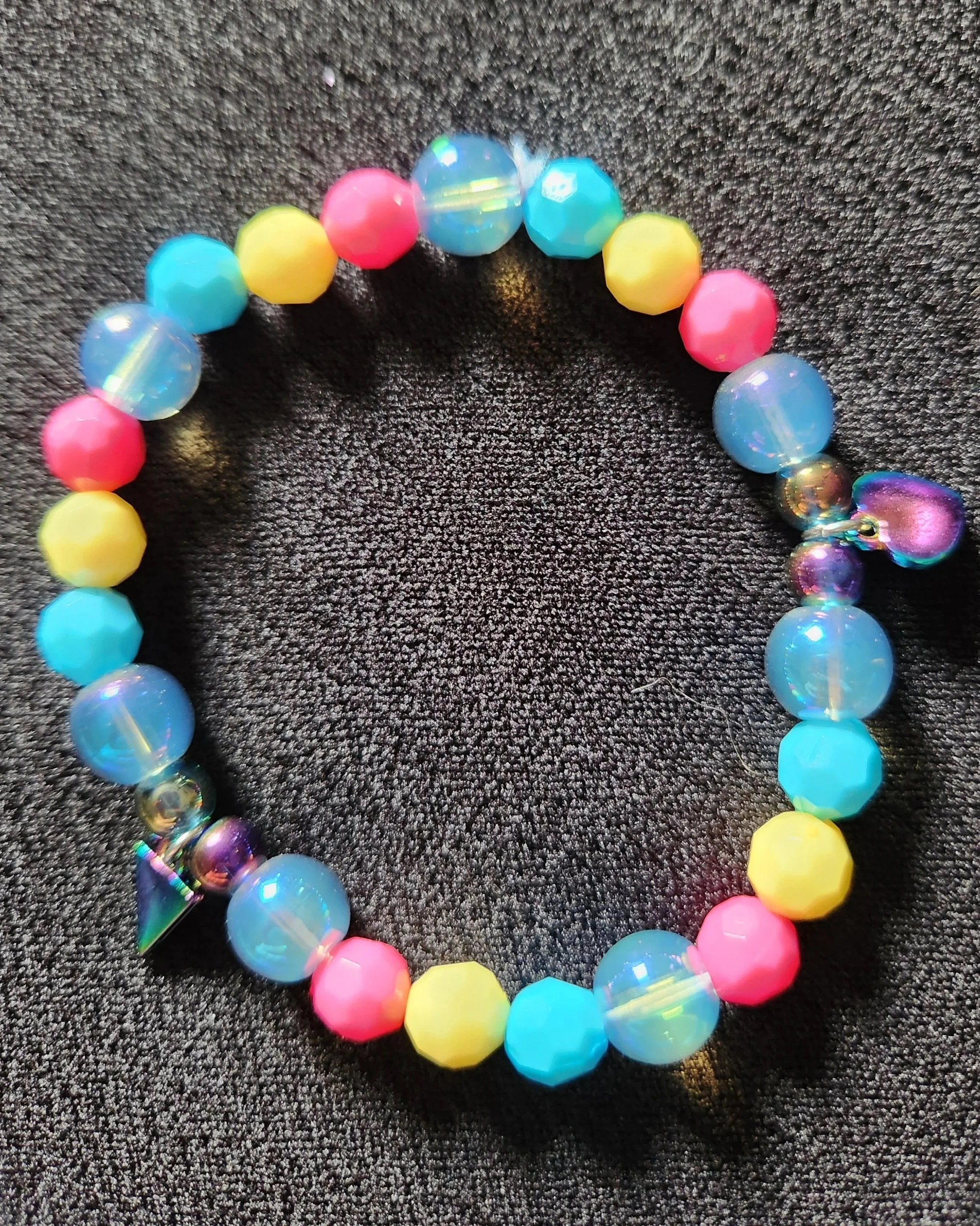 Pan Pride Charm Bracelet (one of a kind)