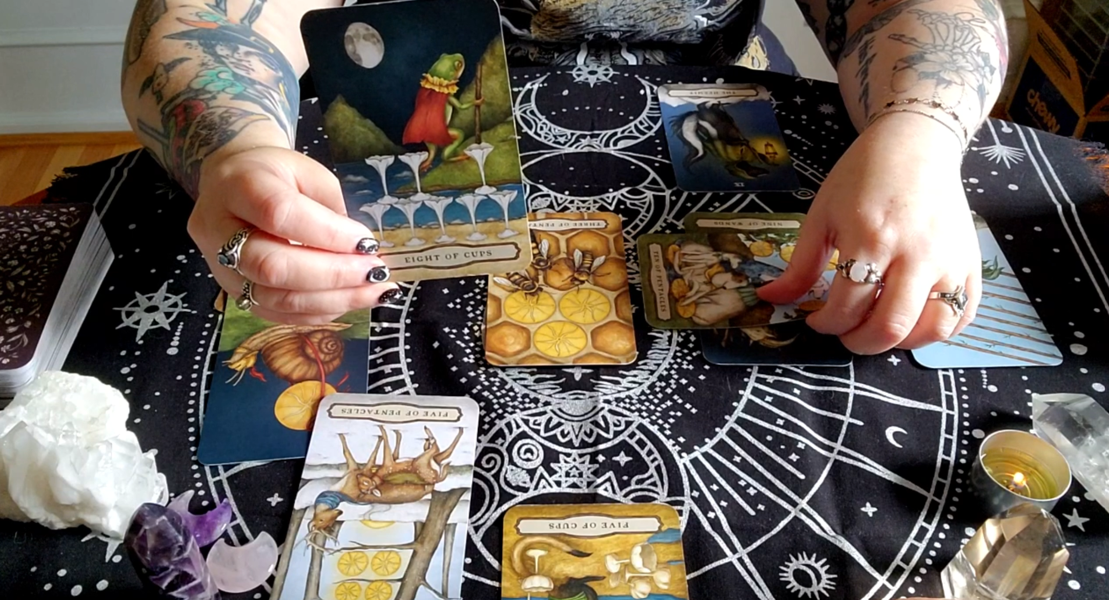 Full Tarot Reading & 1 Oracle Card (Video, 30 Minutes)
