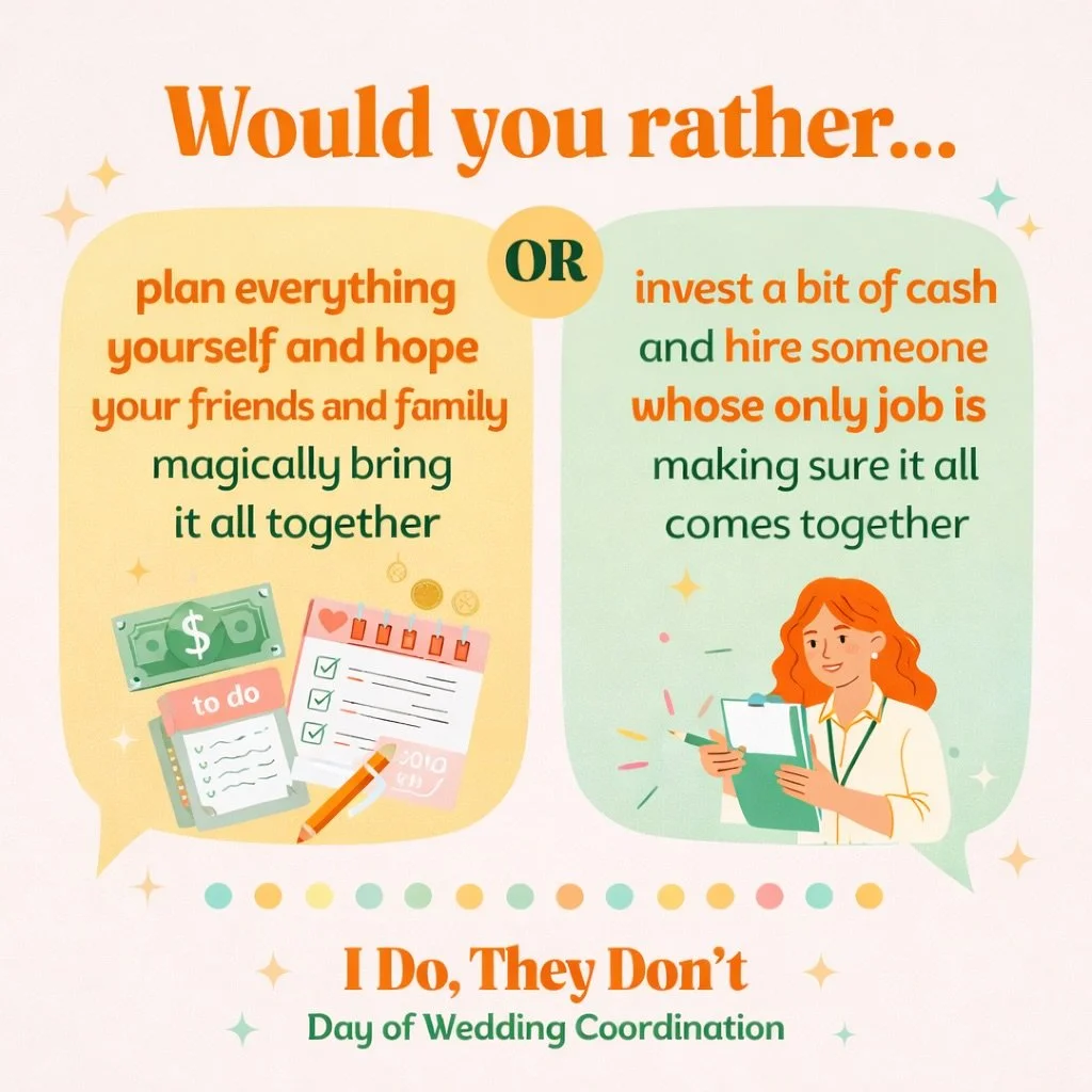 You planned the details, schedule, cues etc. Let me handle the execution! ✨💖

#weddingplanning #weddingcoordinators #lancasterpa #lancasterwedding