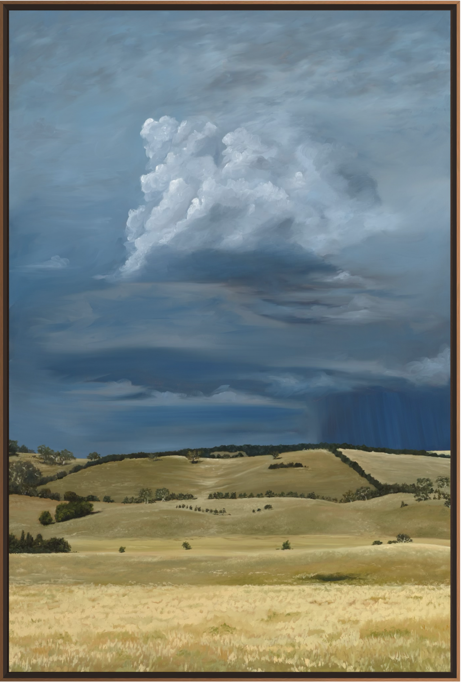 Summer Drench (2026) oil on canvas 24 x 36