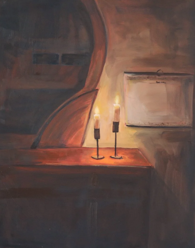 A Time for Sabbath, oil on canvas, 2026