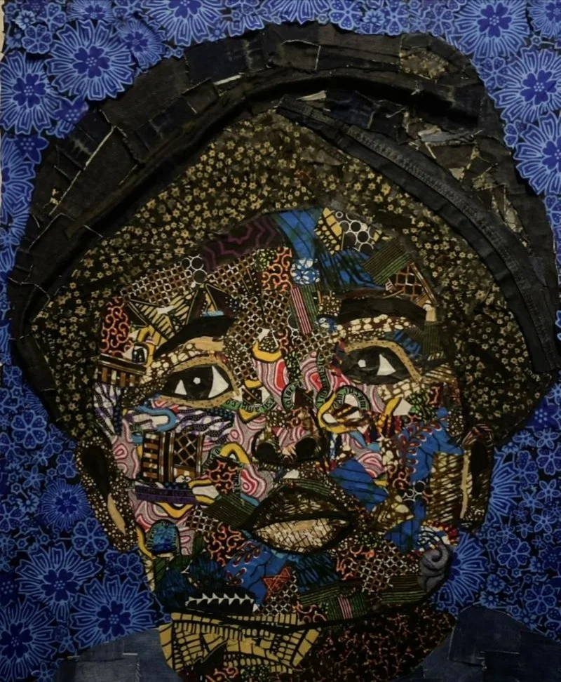 Title: Mummy's pet

Medium: Mixed Media, Size: 69 x 89cm, Year: 2025