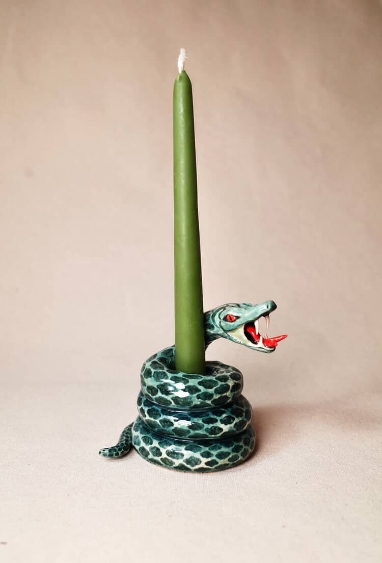 Snake Candlestick