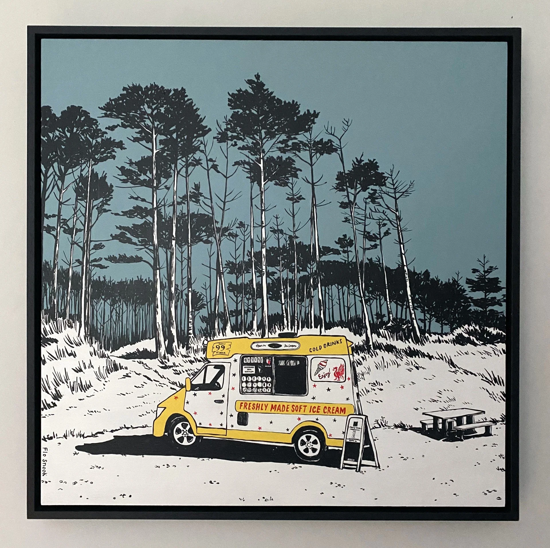 Ice Cream at Newborough Beach