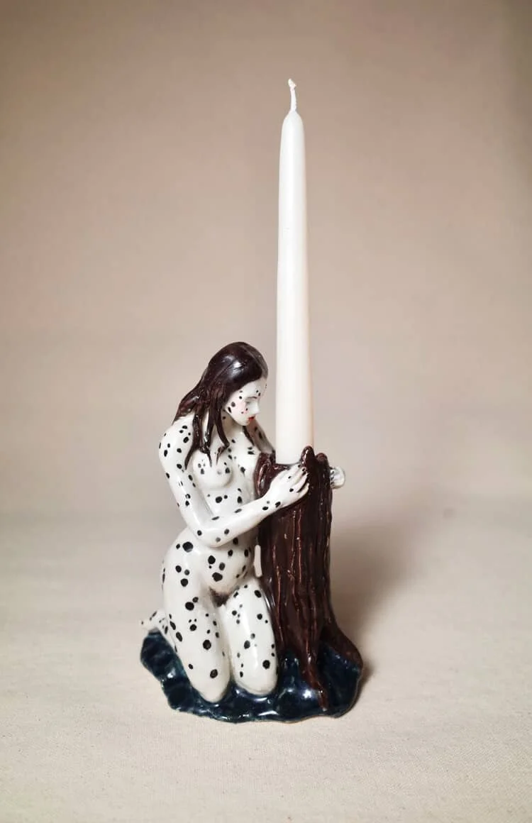 La Dalmatienne Candlestick