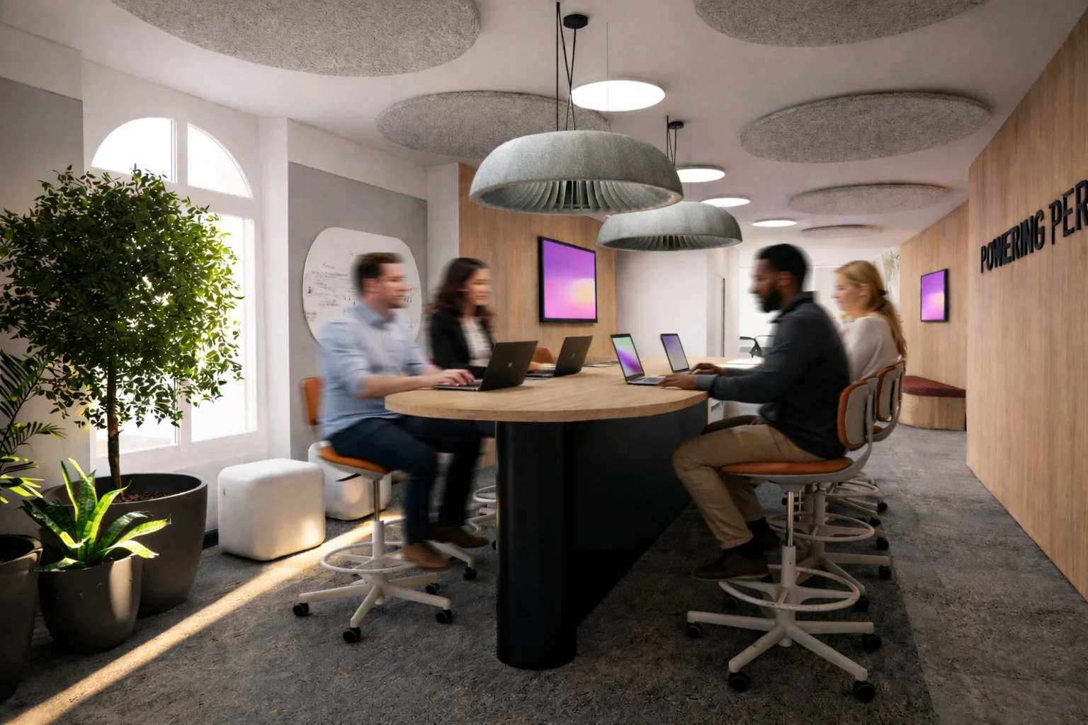 Espacio Colaborativo en Oficina Tecnológica