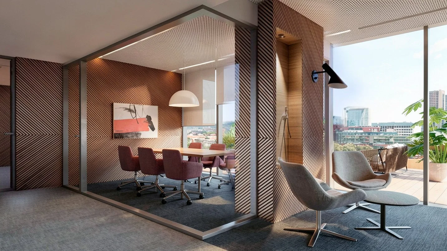 Sala de Reuniones en Oficina Corporativa